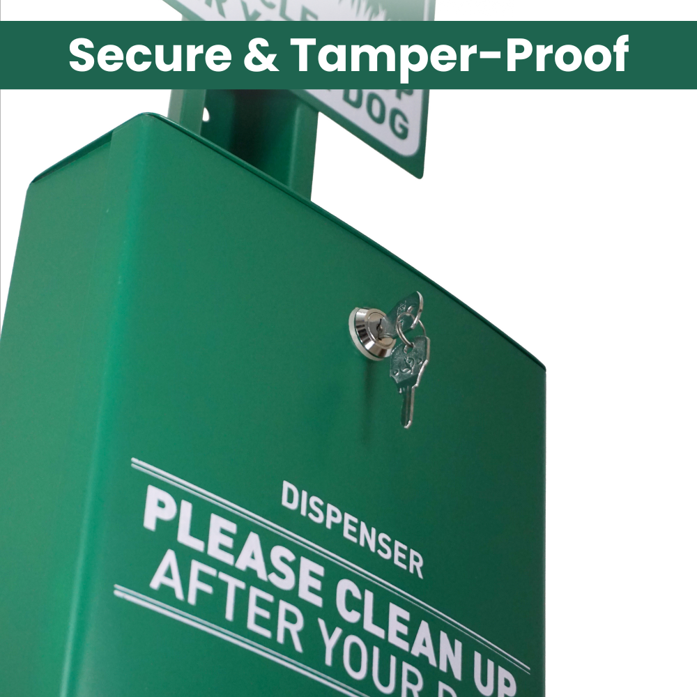 pet waste roll bag dispenser