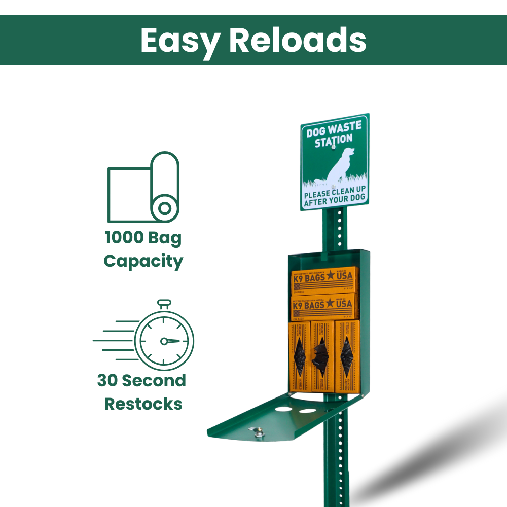 Mini fido bags station