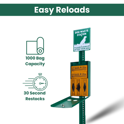 Mini fido bags station