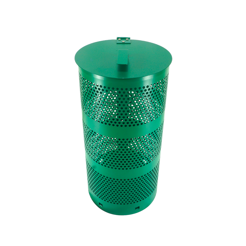 dog waste can receptacle