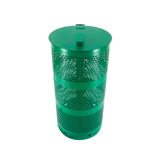 Trash Can- Dog Waste Can Receptacle