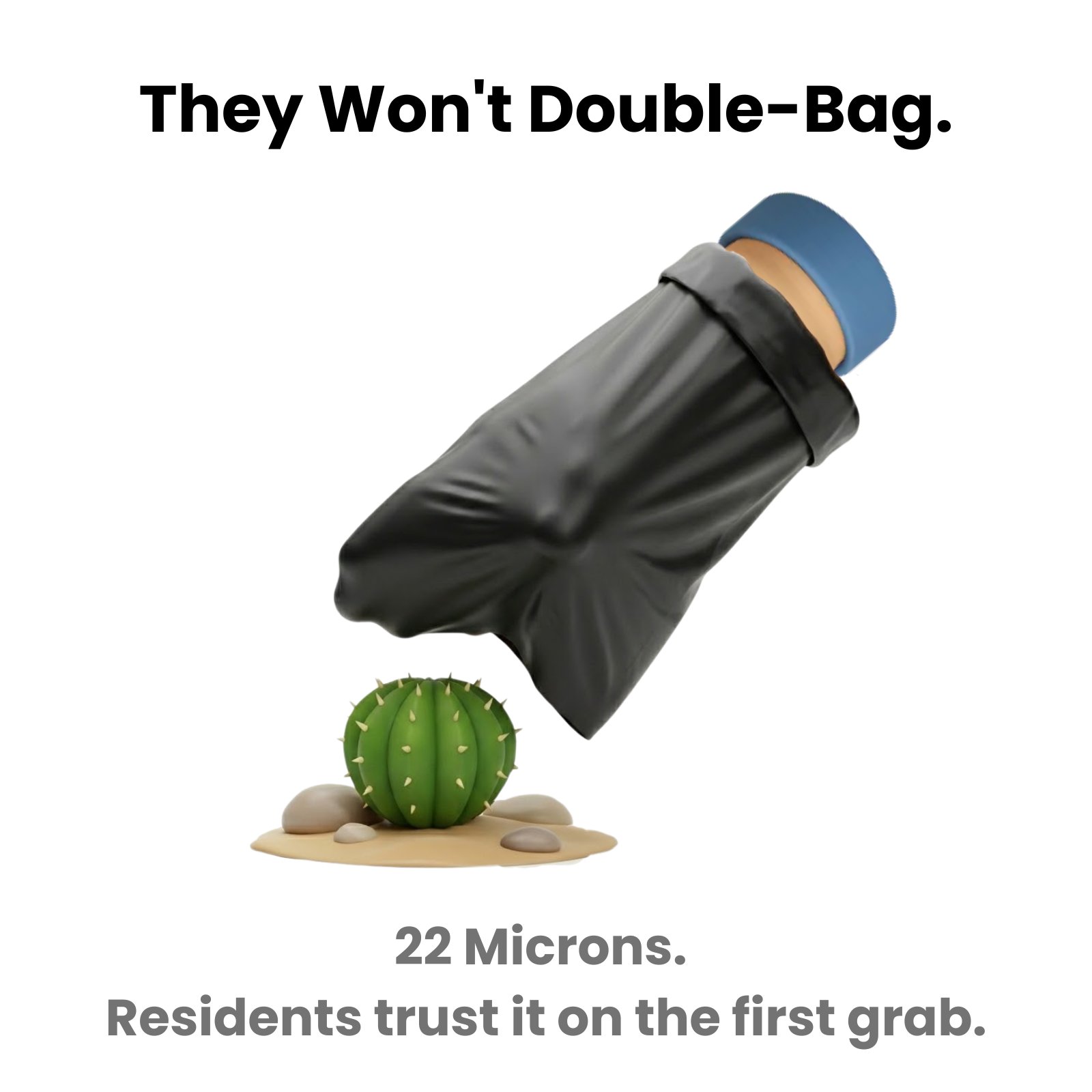 Hanging poop bags
